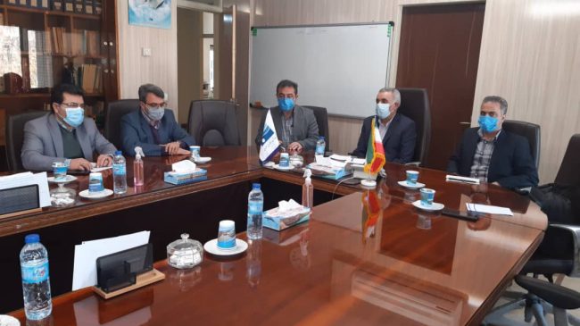 جلسه مدیرعامل و مهندس ساسانی